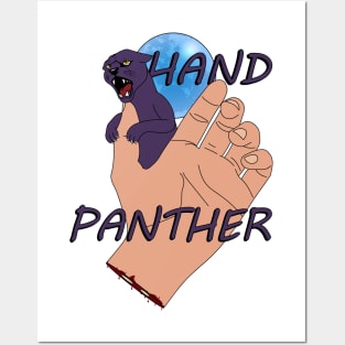 Hand panther Posters and Art